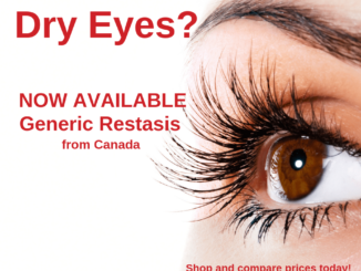 An image of human eye with long eye brow and phase of ""dry eyes"