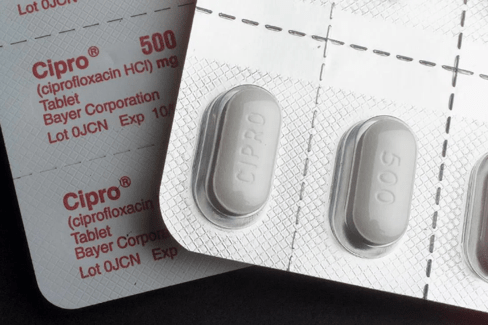 2 blister pack of Cipro 500mg