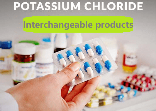 potassium chloride Blog Image- interchangeable products