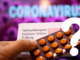 A box and blister pack of Hydroxychloroquine 20mg and question mark